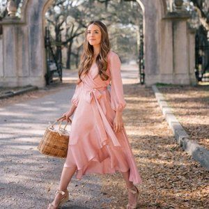 NWT Gal Meets Glam Jennifer Dress Navy